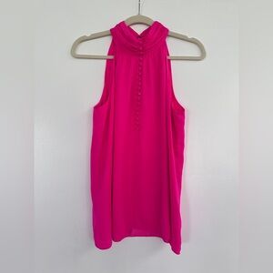 Lilly Pulitzer Pink Blouse Vibrant and Elegant